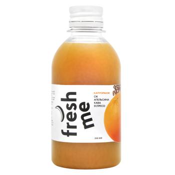 FreshMe Capuorange Orange Juice with Espresso Coffee 250ml - buy, prices for Za Raz - photo 1