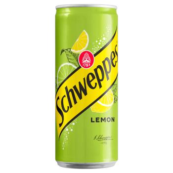 Напій газований Schweppes Лимон 0,33л - купити, ціни на Біотус - фото 1