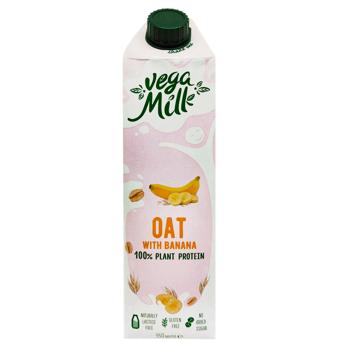 Напій вівсяний Vega Milk з бананом 1.5% 0,95л - купити, ціни на Ідеал - фото 2