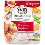 Сухарики Flint Baguette Крылышки Баффало 50г + кисло-сладкий соус 15г