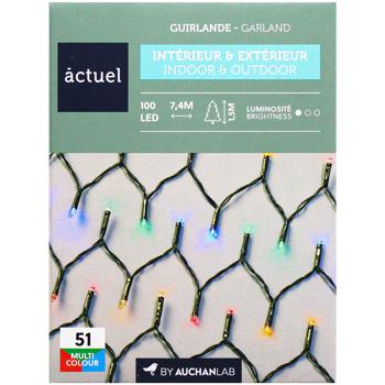 Actuel 100 LED Garland8 programs 7.4m - buy, prices for Auchan - photo 2