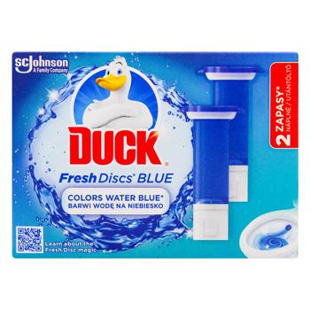 Duck Blue Disks Gel Toilet Cleaner 2pcs*36ml - buy, prices for Supermarket "Kharkiv" - photo 3