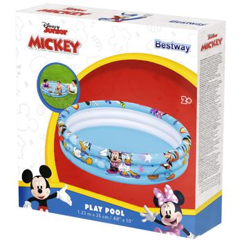 Bestway Disney Junior Mickey & Friends Inflatable Pool 112*125*25cm - buy, prices for - photo 1