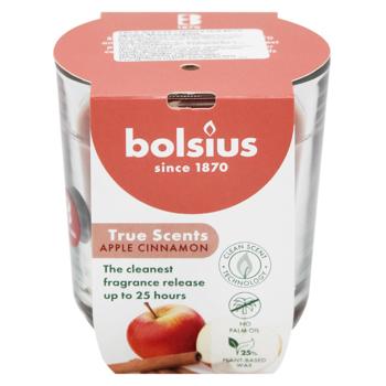 Свічка ароматична Bolsius Яблуко-кориця 80х73мм - купити, ціни на - фото 2