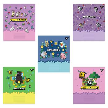 Yes Minecraft Spring Lined Notebook А5 24 sheets