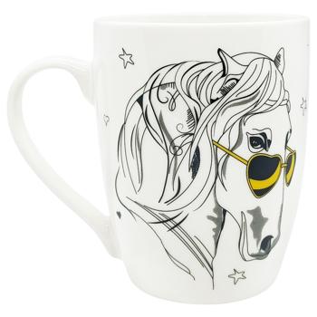 Galleryglass Stylish Horsi Mug Assorted Colors 360ml
