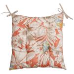 Provence Chair Cushion Bird on Terracotta 40*40cm