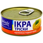 Икра Веладис Трески пробойная подкопченая 100г