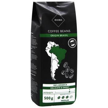 Кава в зернах Rioba Origin Brasil 500г - купити, ціни на - фото 2