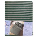 Комплект постільної білизни Lelit Зелена смужка Євро 70х70см