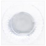 Auchan Transparent Plate 205mm 6pcs