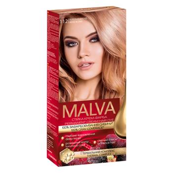 Крем-фарба для волосся стійка MALVA Color Revive №112 Бежевий блонд - купити, ціни на Таврія В - фото 1