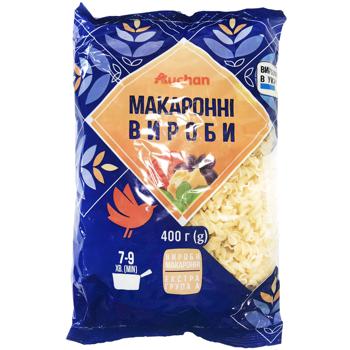 Макаронні вироби Auchan спіральки 400г - купити, ціни на Auchan - фото 1