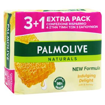 Palmolive Naturals Milk and Honey Solid Soap 4pcs*90g - buy, prices for NOVUS - photo 7