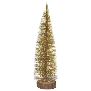 Golden Tabletop Christmas Tree 30cm - buy, prices for COSMOS - photo 1