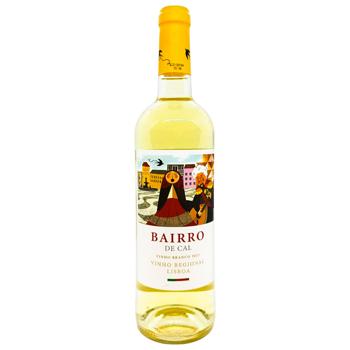 Bairro De Cal Dry White Wine 12.5% 0.75l - buy, prices for COSMOS - photo 1