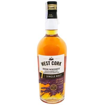 West Cork 7yo Whiskey 46% 0.7l - buy, prices for WINETIME - photo 1