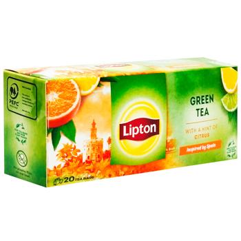 Lipton Citrus Green Tea 1.3g*20pcs - buy, prices for - photo 3