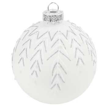 Koopman Christmas Ball with Leaves 8cm in Assortment - buy, prices for - photo 3