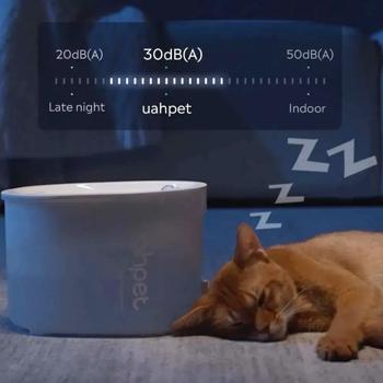Uahpet Glow Wireless Pet Fountain поїлка-фонтан для котів 2 л - білий - купить, цены на MasterZoo - фото 8
