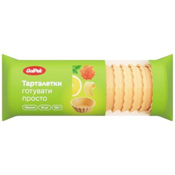 Тарталетки Golpek песочные 16шт 120г - купить, цены на Эпицентр FOOD - фото 1