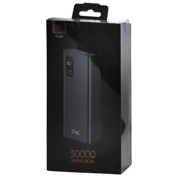 Универсальная мобильная батарея King KP&Power PD-32 Black 30000mAh - купить, цены на Auchan - фото 1