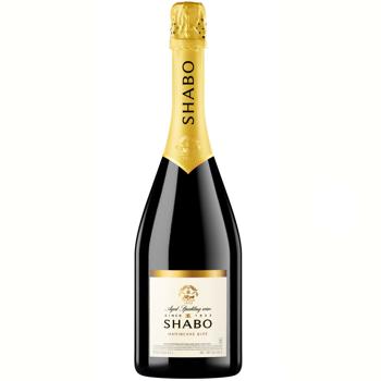 Вино ігристе Shabo Classic біле напівсухе 10,5-13,5% 0,75л - купити, ціни на ULTRAMARKET - фото 1
