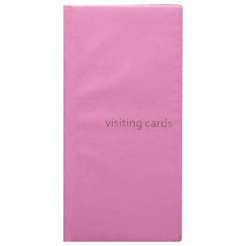 Card Holder for 96 Business Cards PVC black