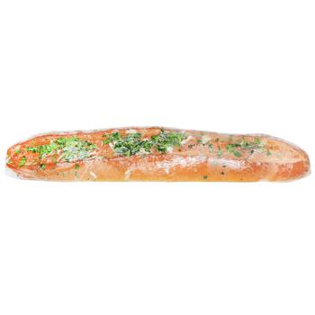 Багет Auchan с чесноком и зеленью 250г - купить, цены на - фото 2