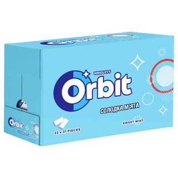 Жевательная резинка Orbit Сладкая мята 21шт 29г - купить, цены на ULTRAMARKET - фото 2