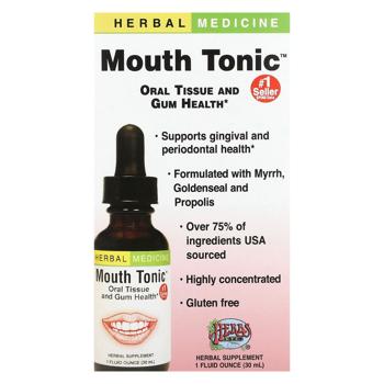 Здоровье ротовой полости, тоник, Mouth Tonic, Herbs Etc., 29,5 мл - купити, ціни на Біотус - фото 2