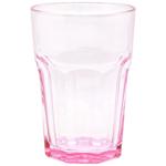 Стакан Ecomo Coloss розовый 360мл