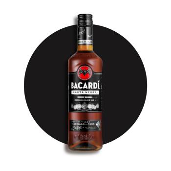 Ром Bacardi Carta Negra темный 40% 0,5л - купить, цены на Идеал - фото 2