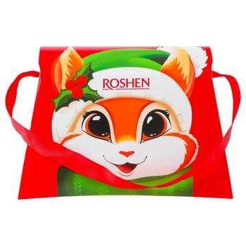 Набор сладостей новогодний Roshen Новогодняя сумочка 330г - купить, цены на - фото 3