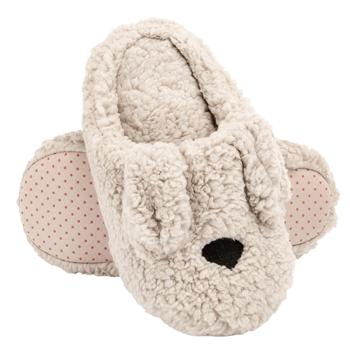 Капці домашні жіночі HS-LUX напiвчешки ANIMALS dog бежеві р.38-39 Twins, пара - buy, prices for Ideal - photo 1
