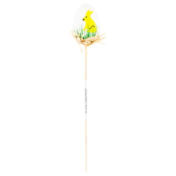 Decoration Easter Egg on Stick with Decoration 4x6x25cm - buy, prices for EKO Market - photo 3