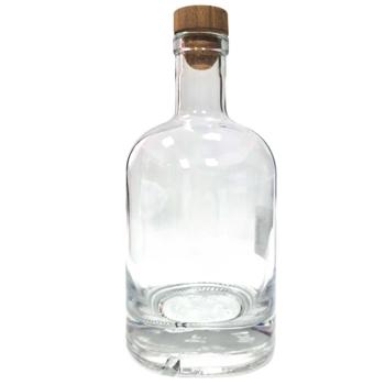 Графин Everglass Khloe стеклянный с деревянной пробкой 700мл