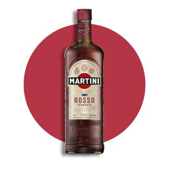 Вермут Martini Rosso червоний десертний 15% 1л - купити, ціни на Ідеал - фото 2