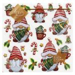 Серветки столові Luxy Гноми з ялинками 3-шарові 33*33см 18шт