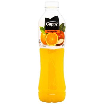 Напій соковий Cappy Orange Mix апельсин-яблуко 1л