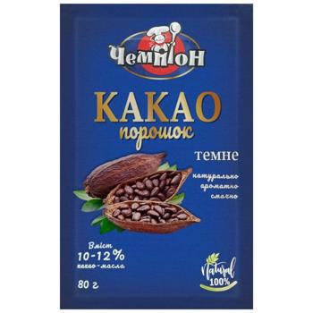 Cocoa Champion 80g polyethylene packaging Ukraine - buy, prices for Torba - photo 1