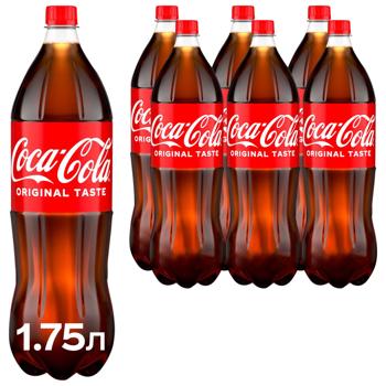 Напиток газированный Coca-Cola 1,75л - купить, цены на METRO - фото 1