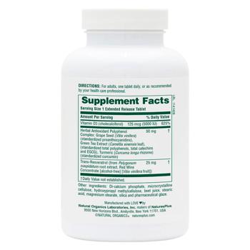 Natures Plus Vitamin D3 5000 IU 90 extended release tablets - buy, prices for Biotus - photo 2