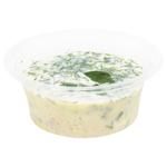 Okroshka with Sausage on Kefir