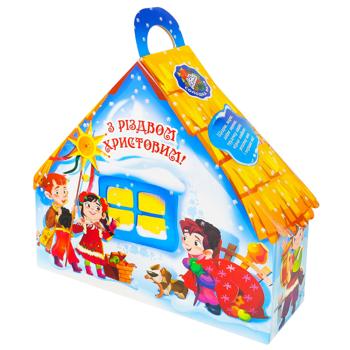 Набір солодощів новорічний Konti Різдвяний вертеп 341г