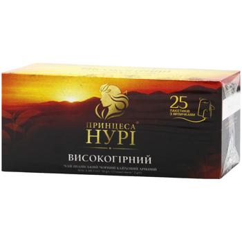 Чай черный Принцесса Нури Высокогорный в пакетиках 2г х 25шт - купить, цены на Чудо Маркет - фото 4