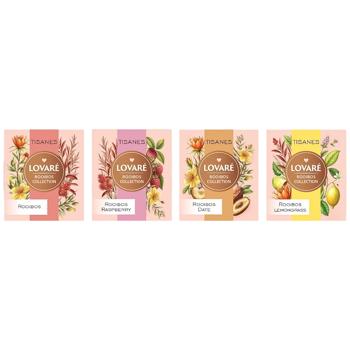 Lovare Assorted Tisanes Rooibos Collection Herbal Tea 1.5g x 32pcs - buy, prices for Auchan - photo 2