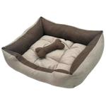 Pet Fun лежак для собак 70х50х18 см - різнокольоровий