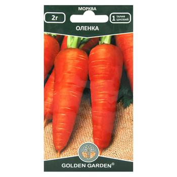 Golden Garden Olenka Carrot Seeds 2g - buy, prices for MegaMarket - photo 1