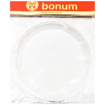 Тарілки великі одноразові Bonum 6шт